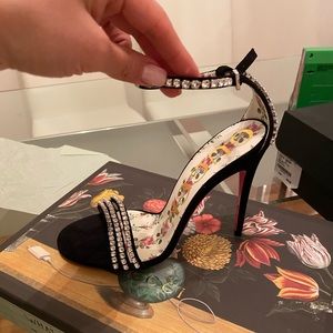 Gucci Chrystal Sandal High heel, brand new